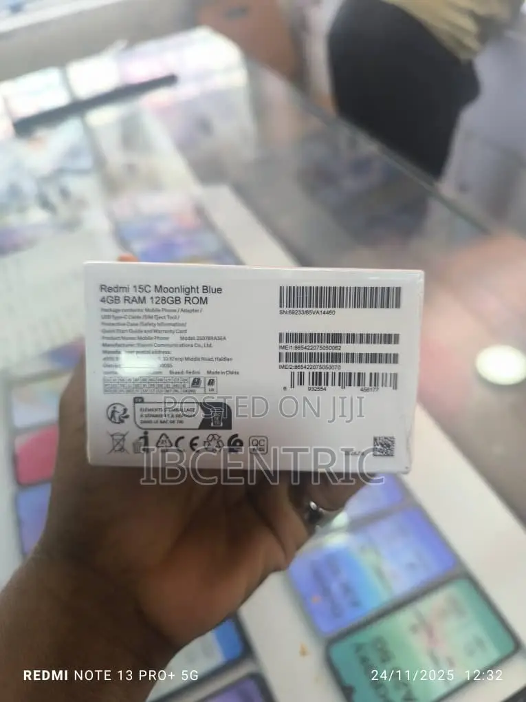 New Xiaomi Redmi 15C 4G 128 GB Red
