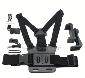 7in1 Handsfree Pov Vlog Sports Chest Mount Holder For Phones Cameras