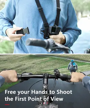 7in1 Handsfree Pov Vlog Sports Chest Mount Holder For Phones Cameras