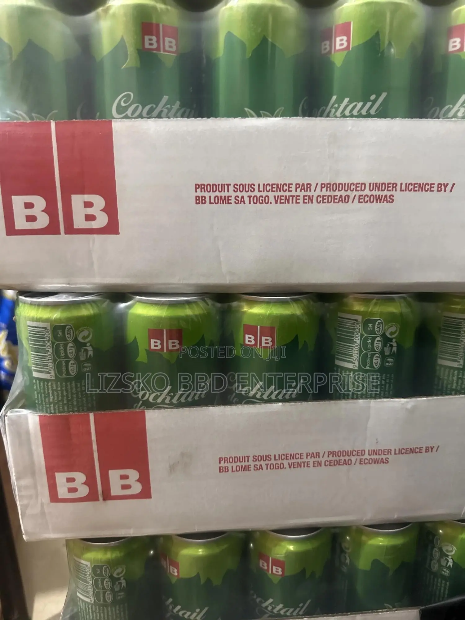 Bb Cocktail Available