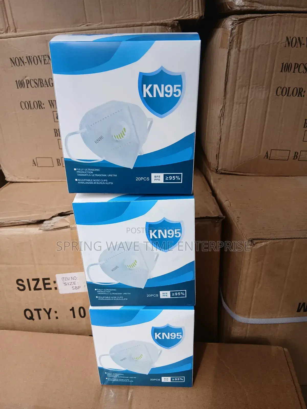 Kn95 Nose Mask With Valve