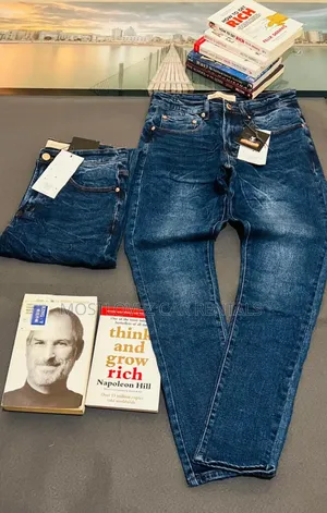 Men's Blue Jean Trousers For Sale