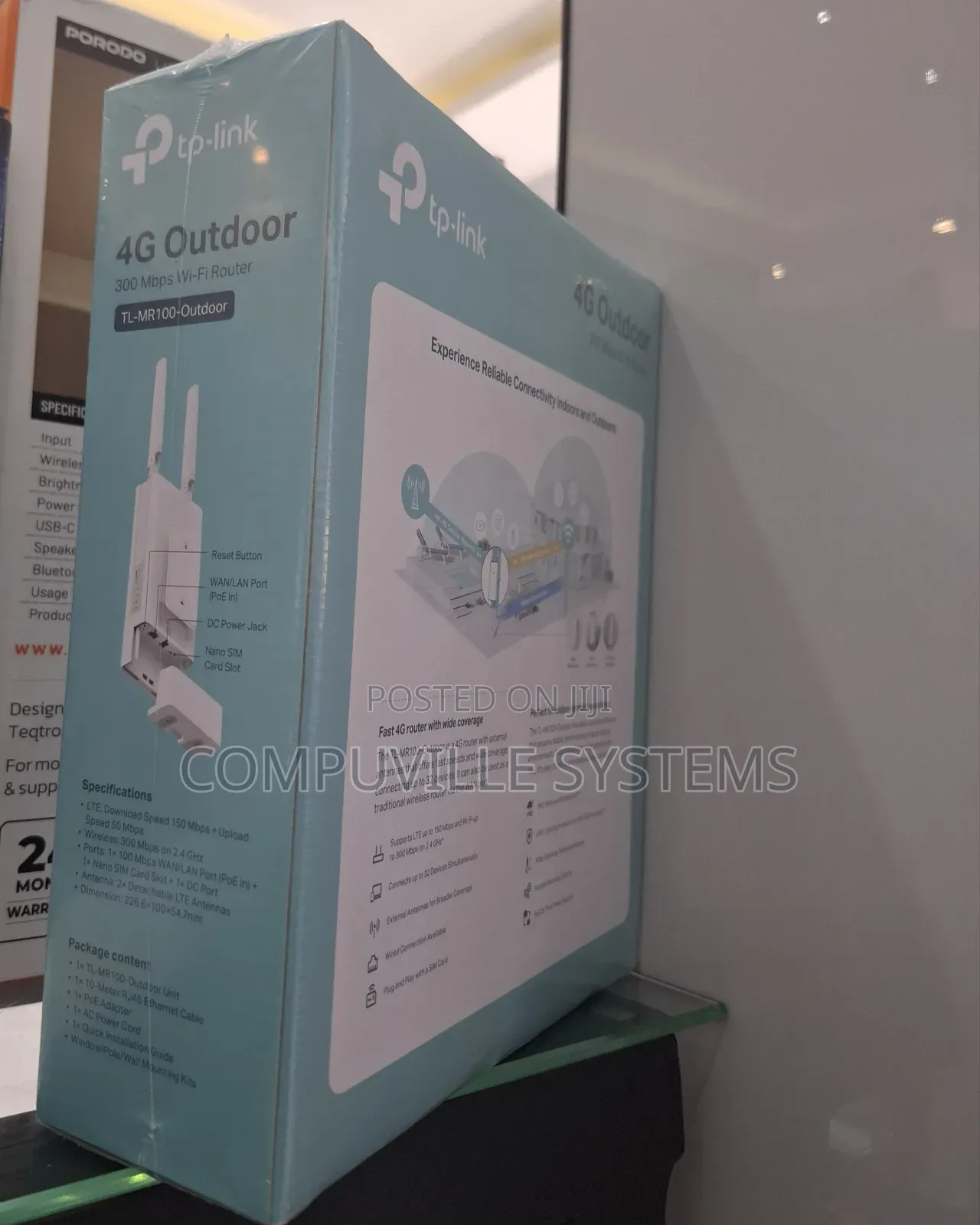 Tp- Link 4g Outdoor 300 MBPS Wi-Fi Router