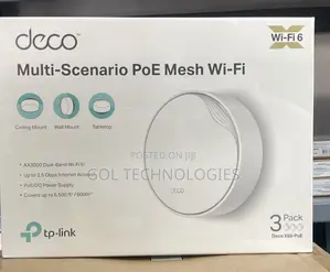 Tp Link Deco X50-Poe Multi Scenario Poe Mesh Wifi Ax3000 (3-Pack)