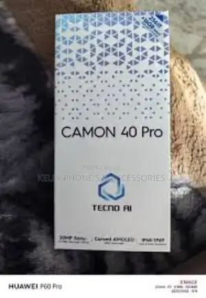 New Tecno Camon 40 Pro 256 GB Black