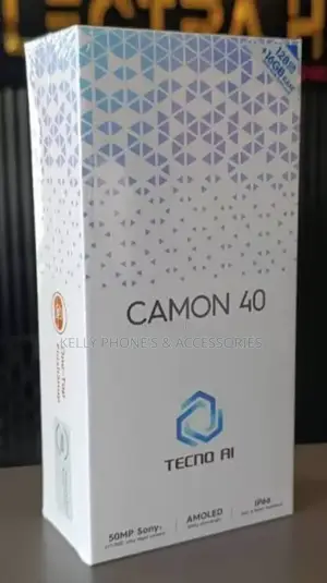 New Tecno Camon 40 Pro 256 GB Black