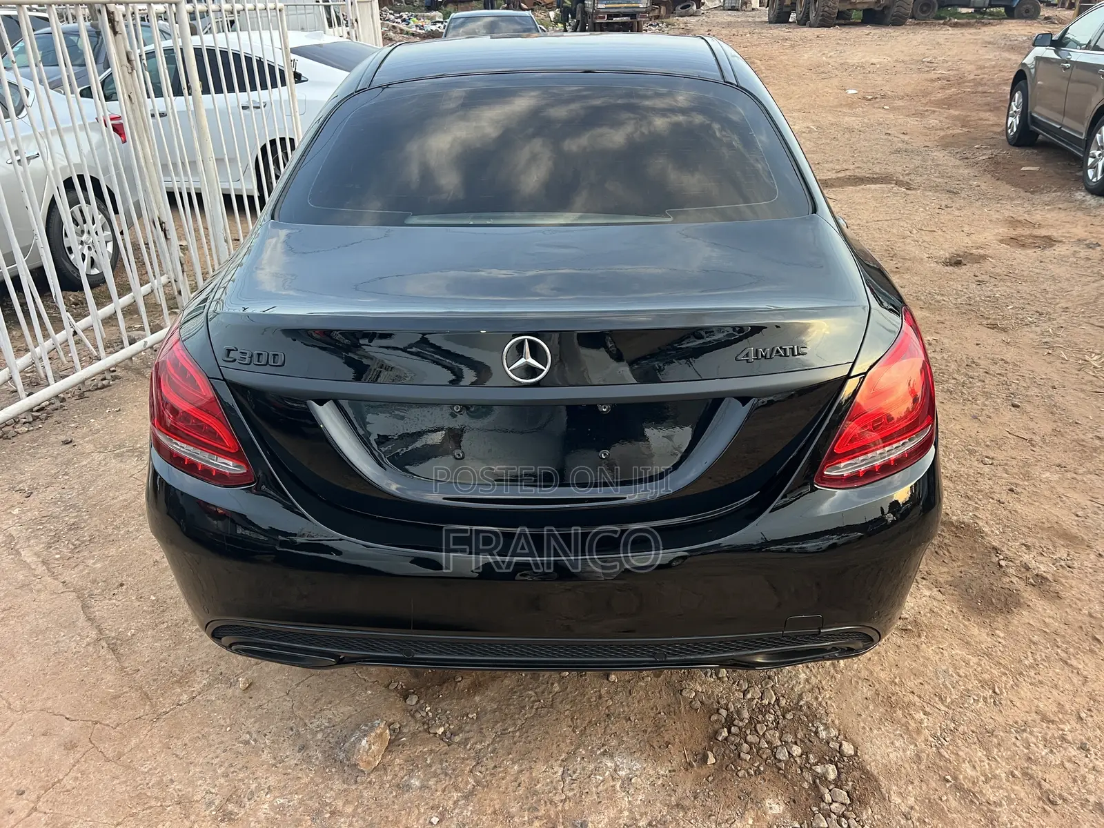 Mercedes-Benz C300 Sport 4Matic Sedan AWD (2.0L 4cyll 7A) 2016 Black