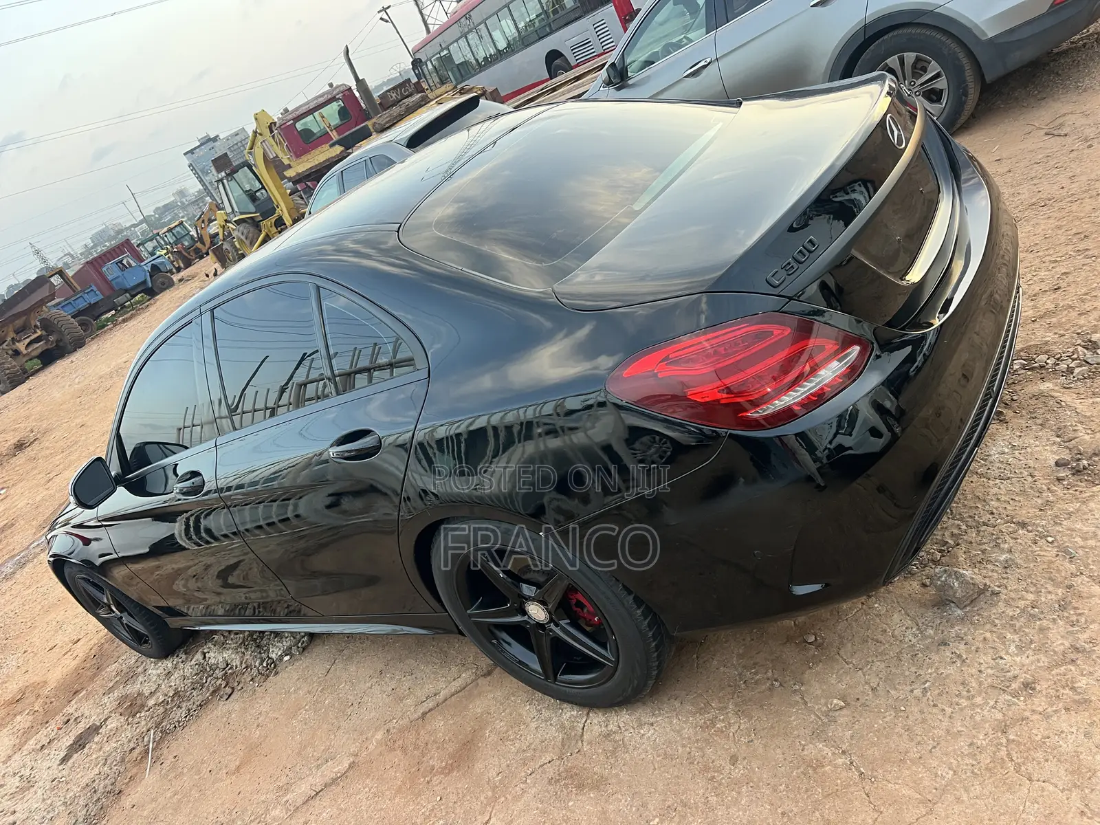 Mercedes-Benz C300 Sport 4Matic Sedan AWD (2.0L 4cyll 7A) 2016 Black