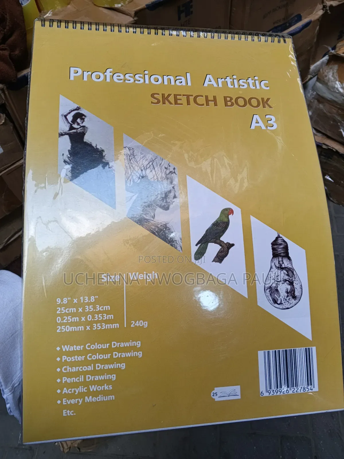 A3 Sketch Book 240 GSM 16packs