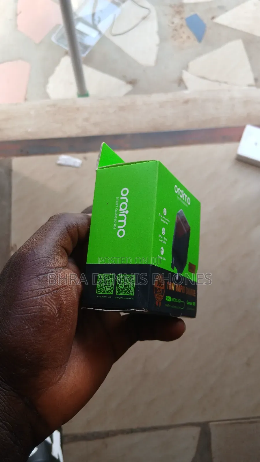 Oraimo 18w Fast Charger
