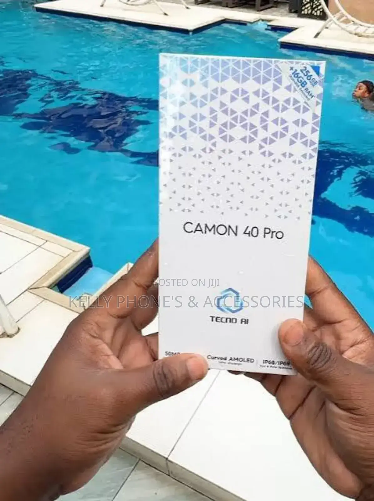 New Tecno Camon 40 Pro 256 GB Blue