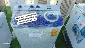 Westpool 9kg Twin Tub Washing Machine With High-Performance Pulsator