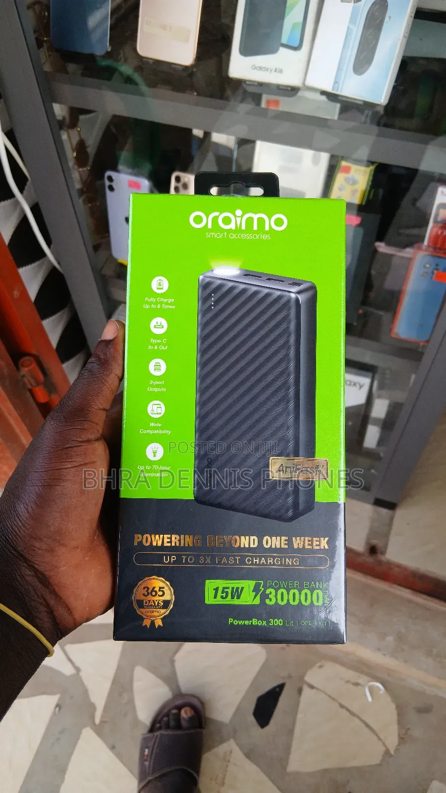Oraimo 30,000 Mah Power Bank