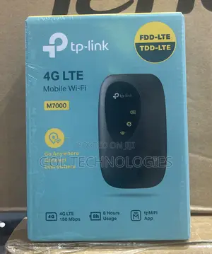Tp-Link 4g Lte Mobile Wi-Fi Universal 4g Wifi 8 Hours Usage M7000
