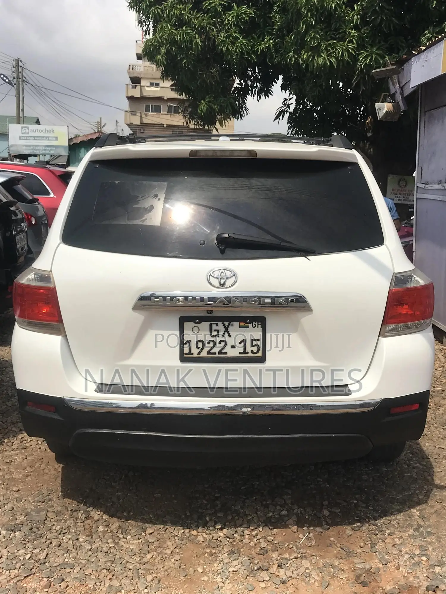 Toyota Highlander 2.7L 2WD 2013 White
