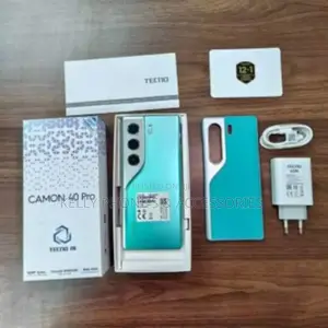 New Tecno Camon 40 Pro 256 GB Black
