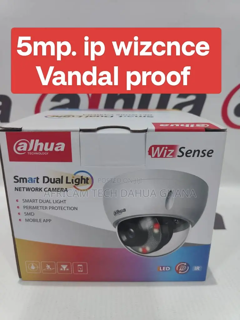 Dahua 5mp Wizsense Ip Vandal Proof