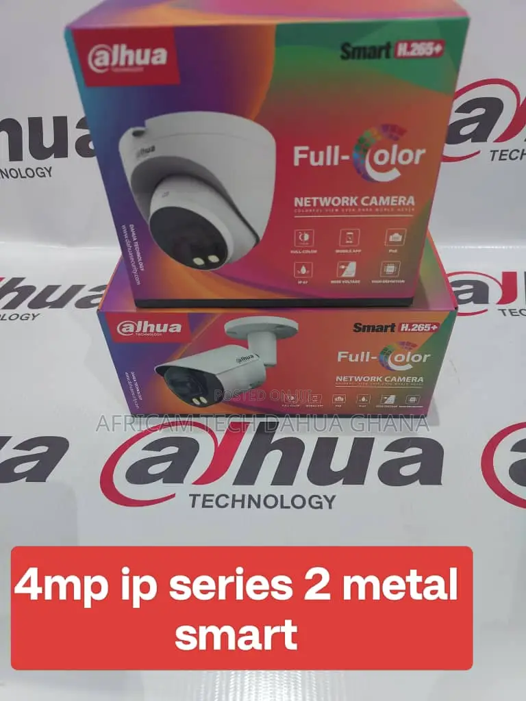 Dahua 4mp Ip Series 2 Metal Smart