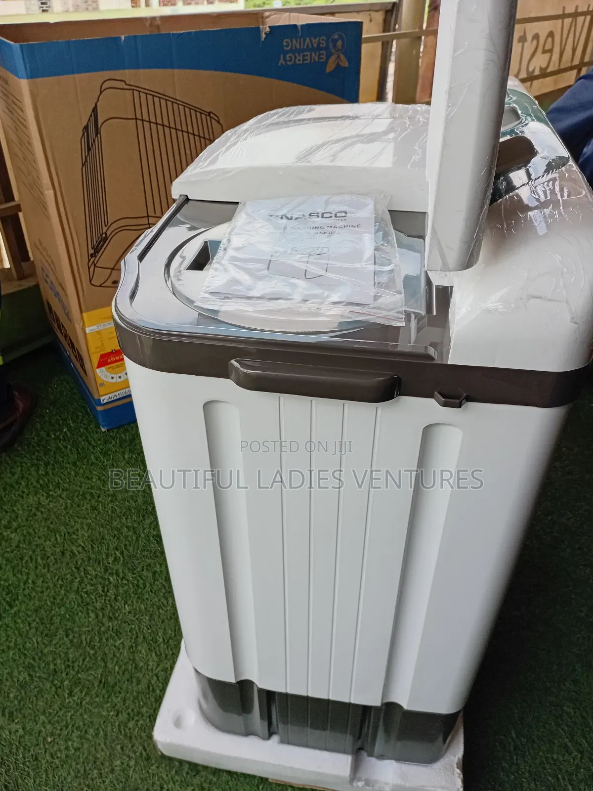 Nasco 5kg Compact Bliss Washer for Smooth, Quiet Reliable Washing