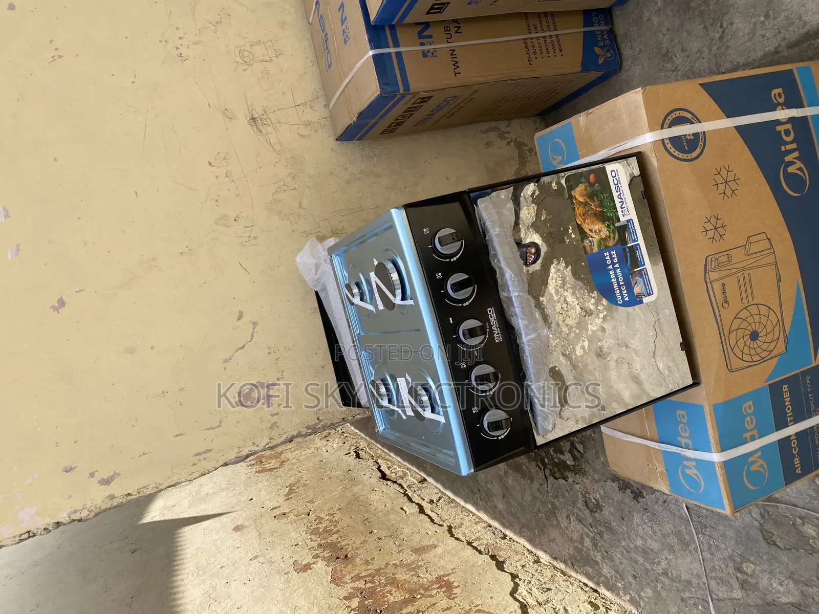 Nasco 4burner Gas Will Oven