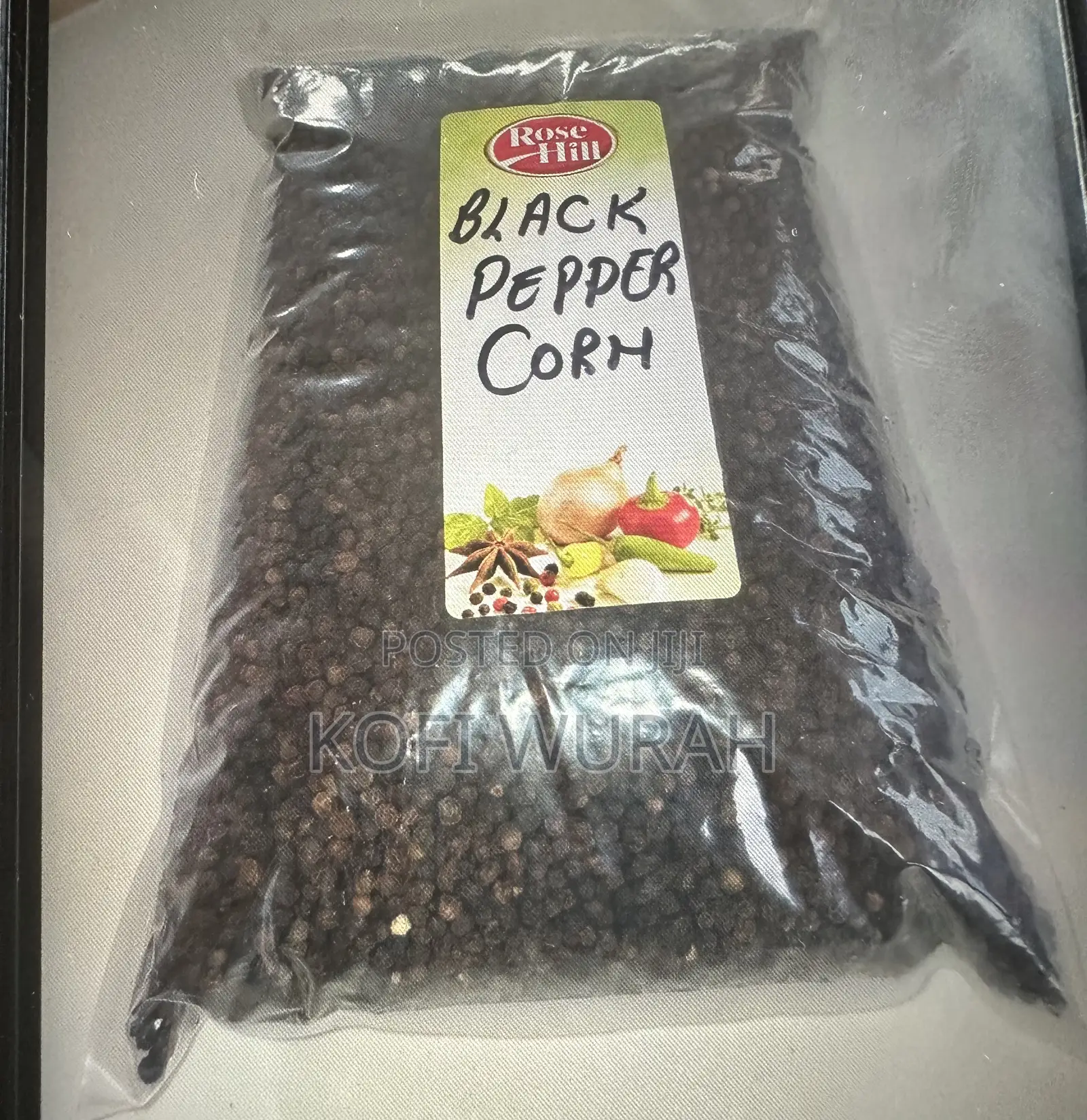 Black Pepper Corn, Black Pepper Ground.