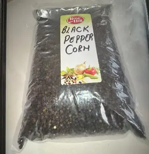 Black Pepper Corn, Black Pepper Ground.