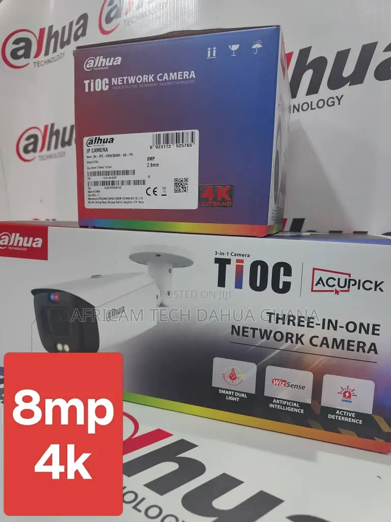 Dahua 8mp Tioc 3in1 Ip Acupick