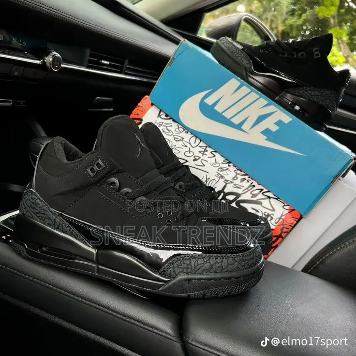 Air Jordan R3 Og Black N Grey