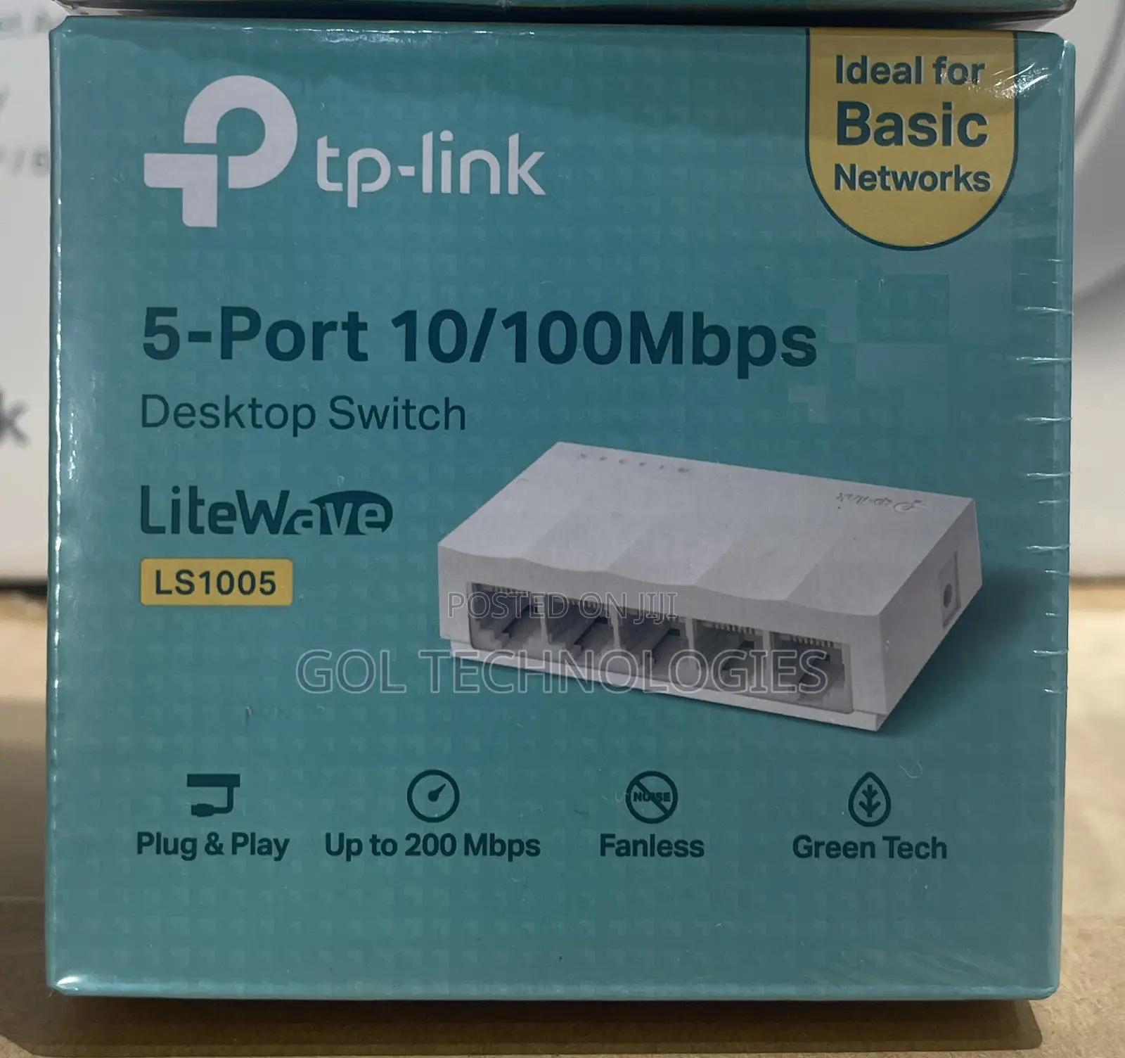Tp Link 5-Port 10/100mbps Desktop Switch Litewave Ls1005