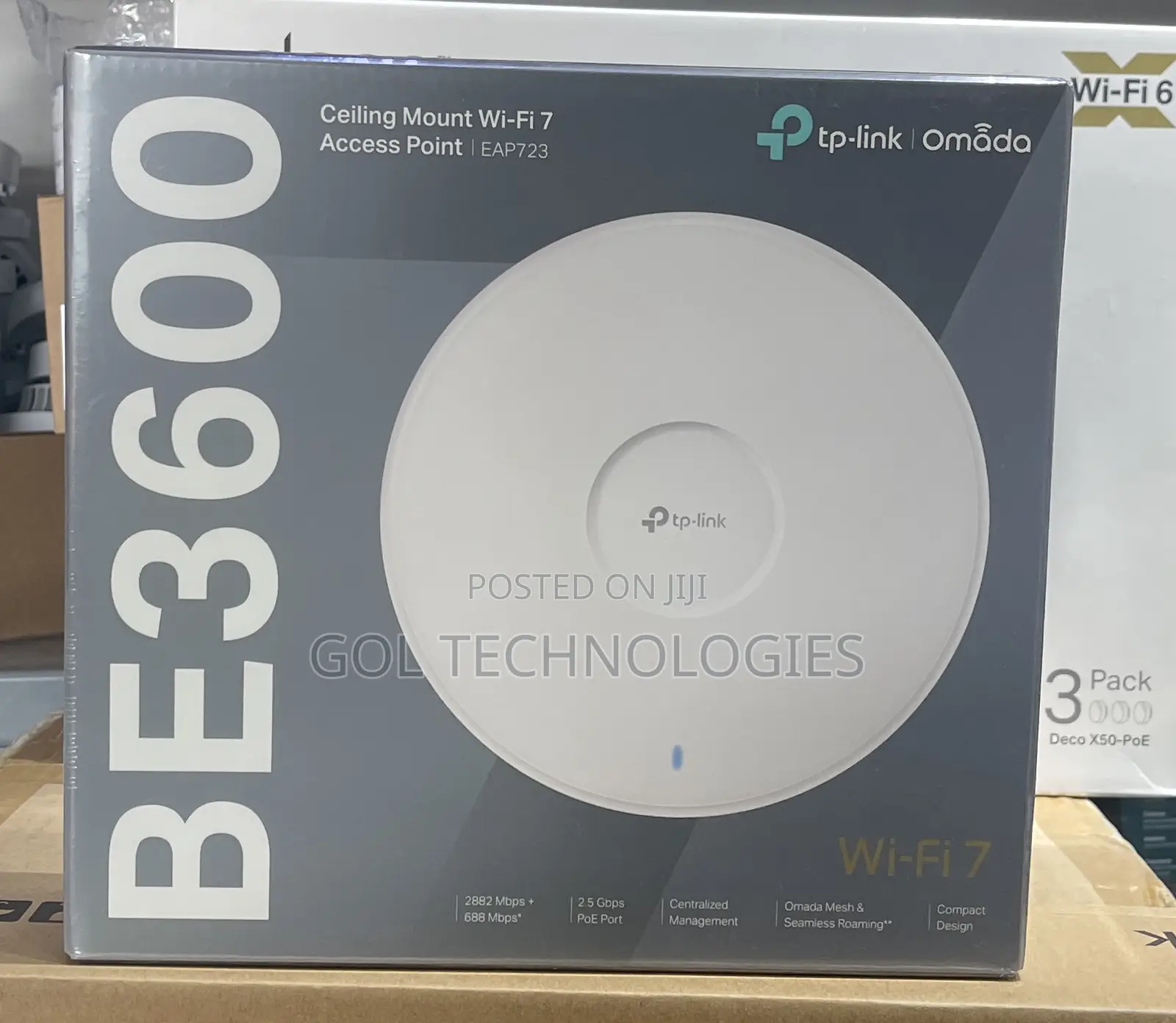 Tp Link Omada Be3600 Ceiling Mount Wi-Fi 7 Access Point | Eap723
