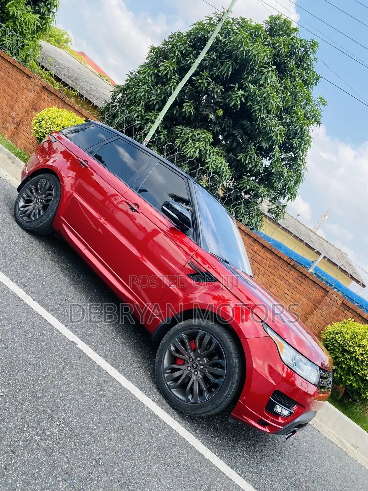 Land Rover Range Rover Sport HSE Dynamic 4x4 (3.0L 6cyl 8A) 2017 Red