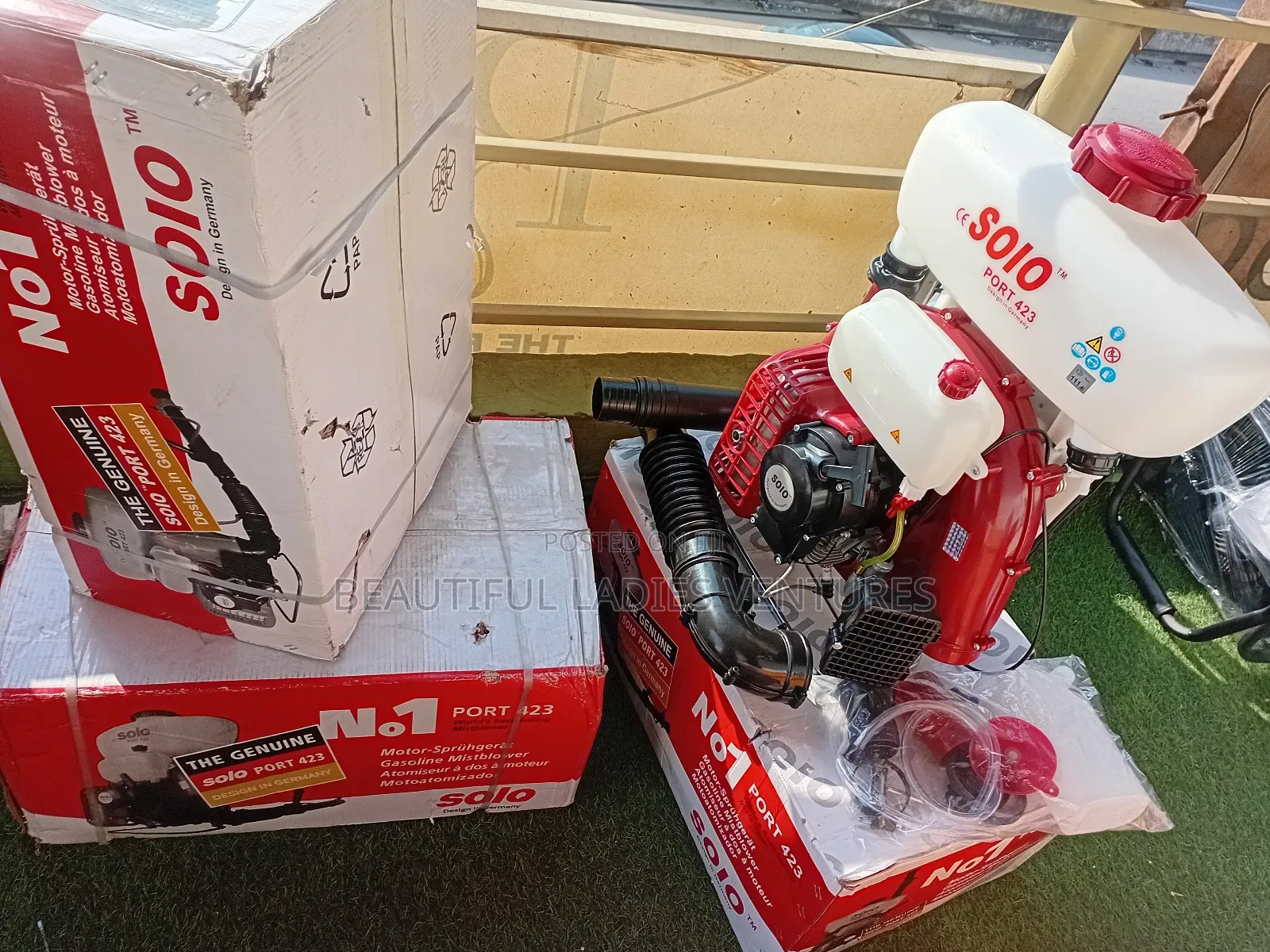 Heavy-Duty Solo Port 423 Mist Sprayer for Farms Gardens