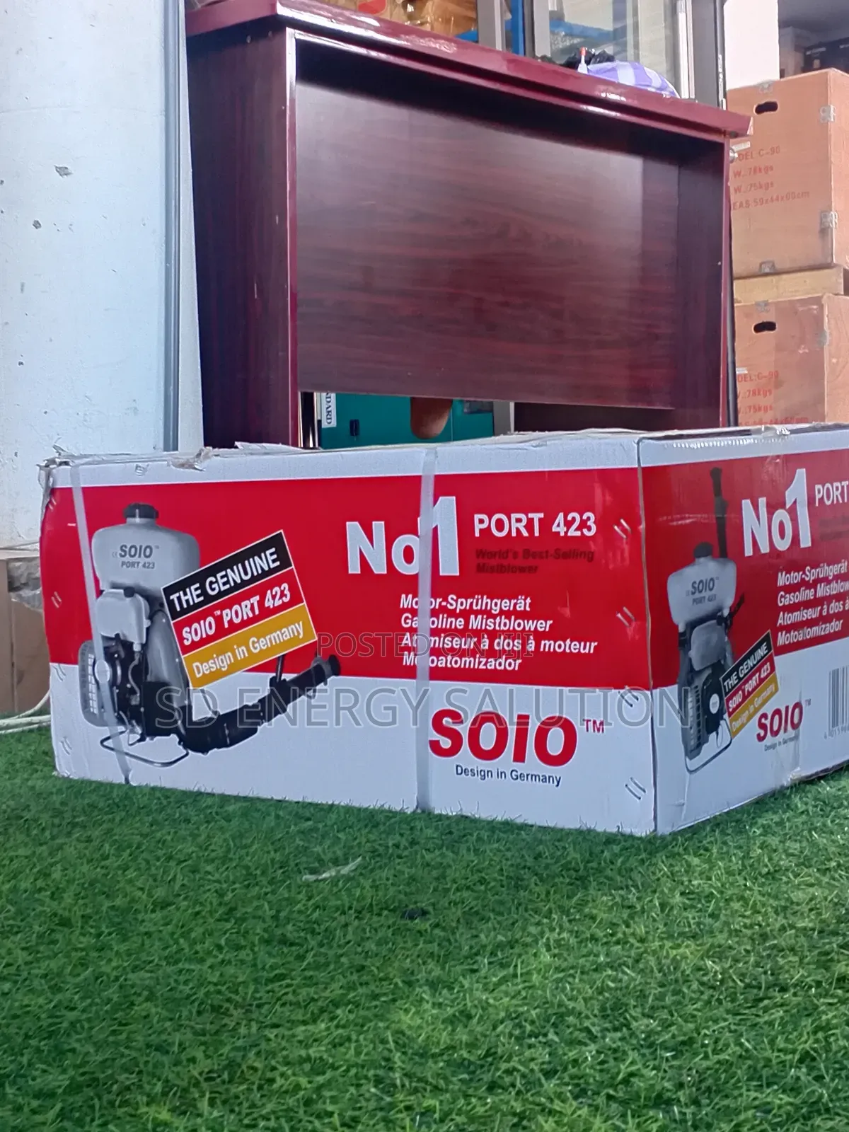 Solo Port 423 – Brand New Backpack Mist Machine