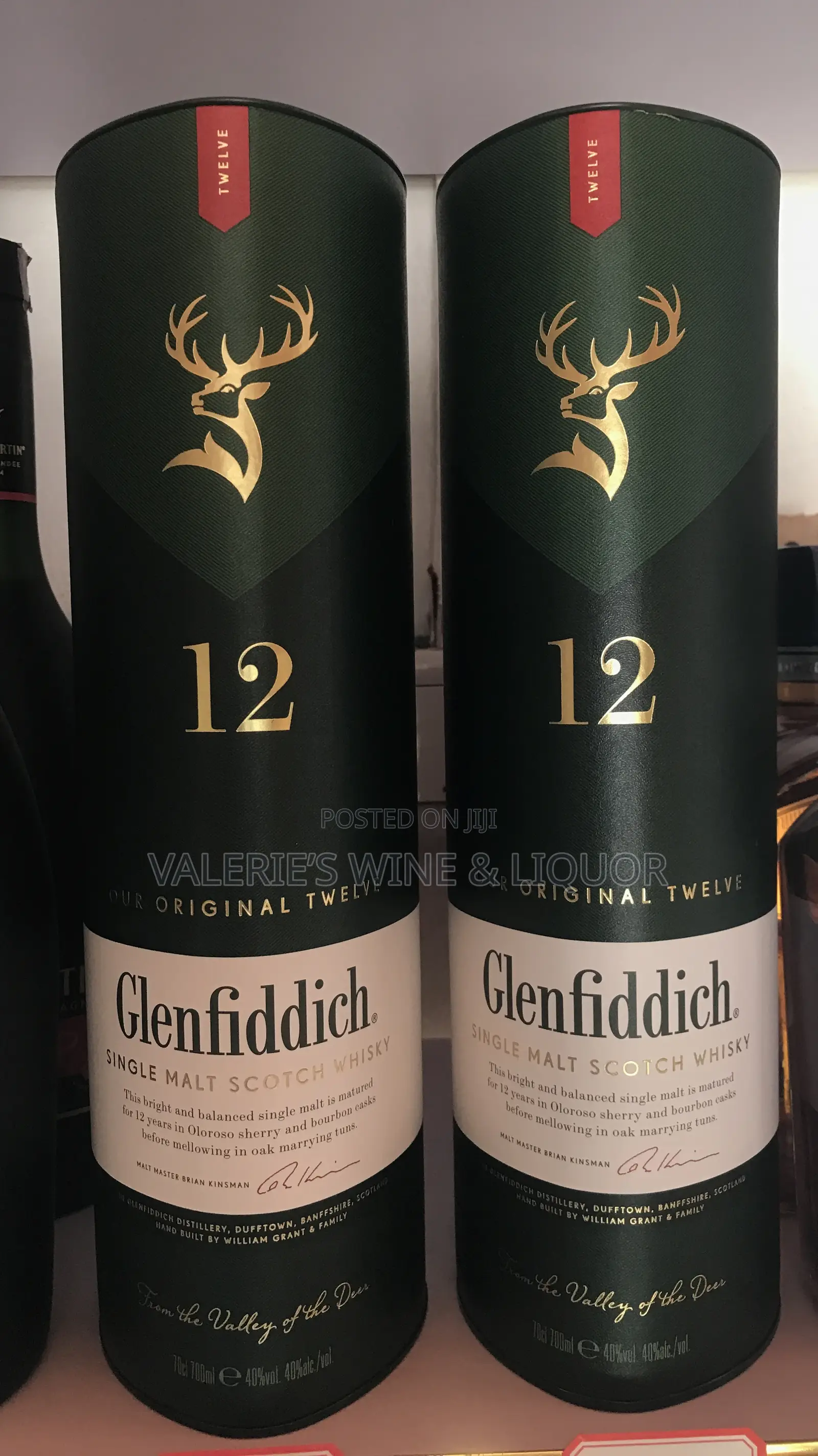 Glenfiddich Single Malt Scotch Whisky-12 Yrs