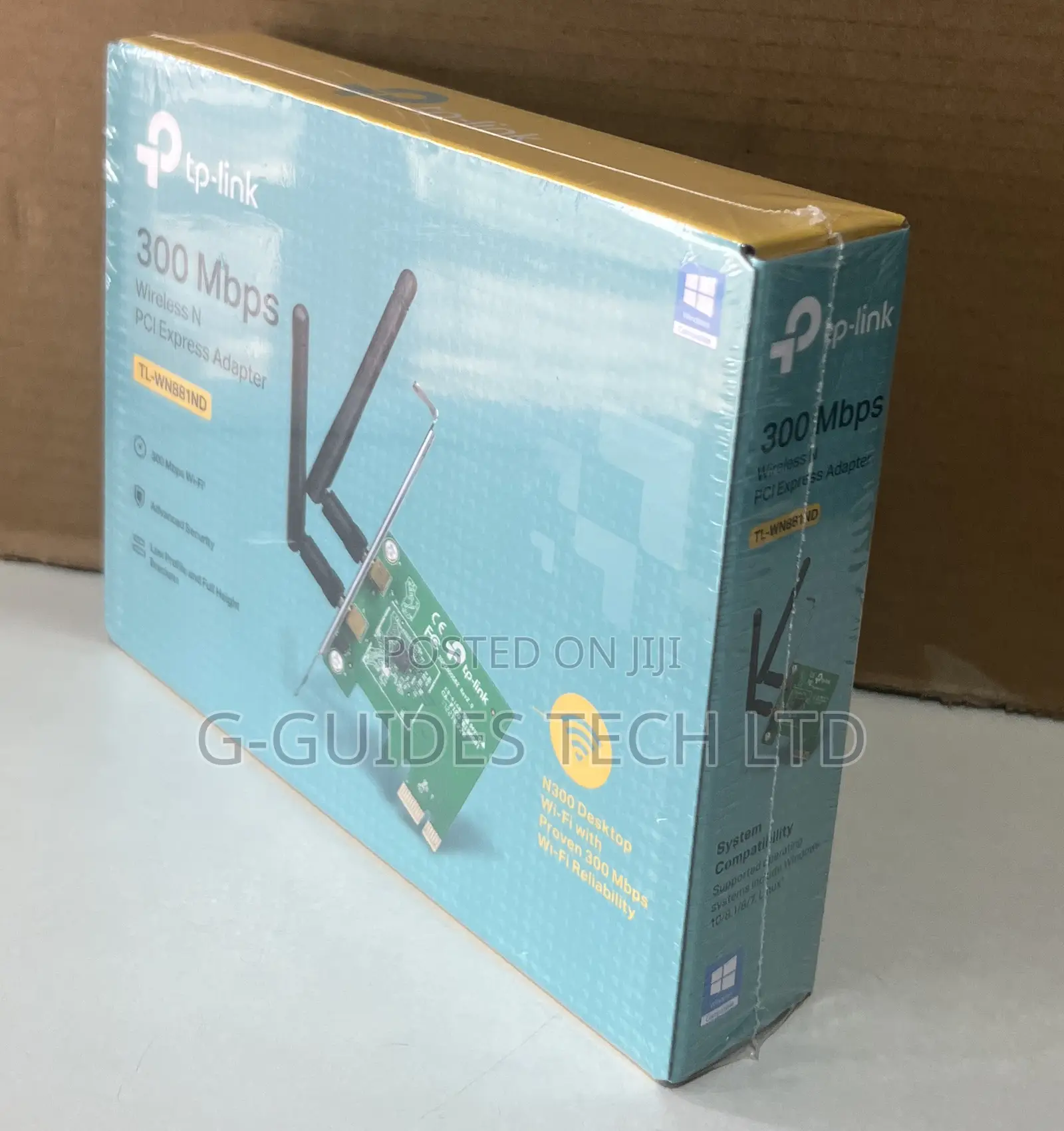 Tp-link 300mbps Wireless Pci Express Adapter Tl-wn881nd