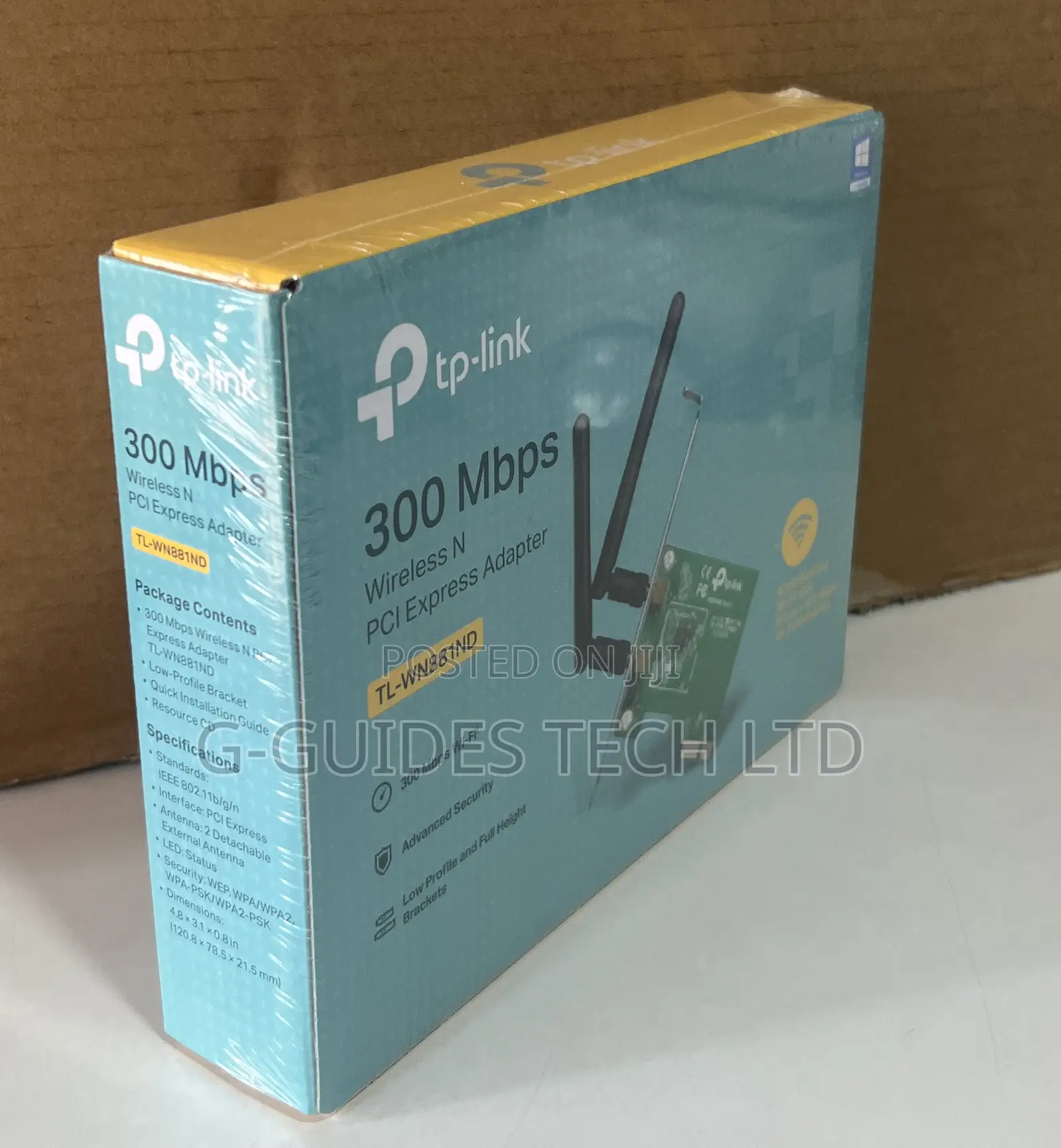 Tp-link 300mbps Wireless Pci Express Adapter Tl-wn881nd