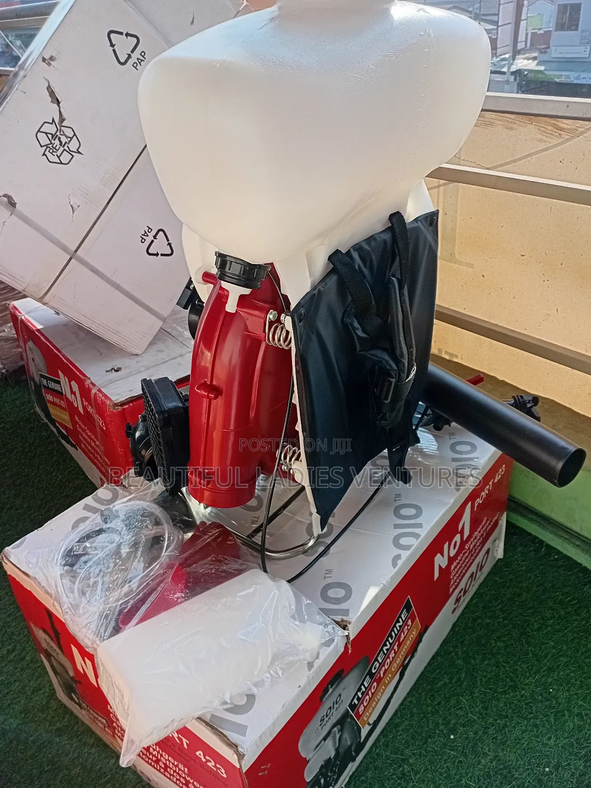 Solo Port 423 Ultra-Reach Sprayer for Fast Field Coverage