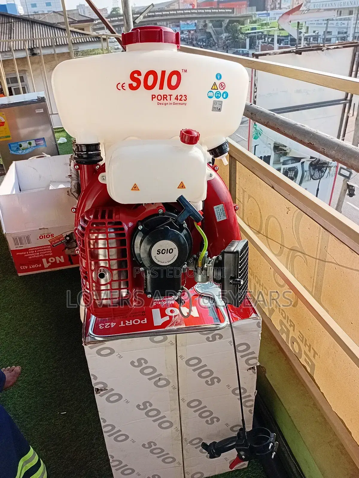Strong Performance With Solo Spraying Machine