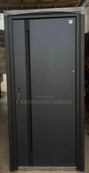 Paladin Quality Smooth Security Door// All Weather Single