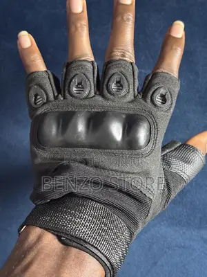 Quality Leather Gloves for Gym Workout, Military Training and Riding