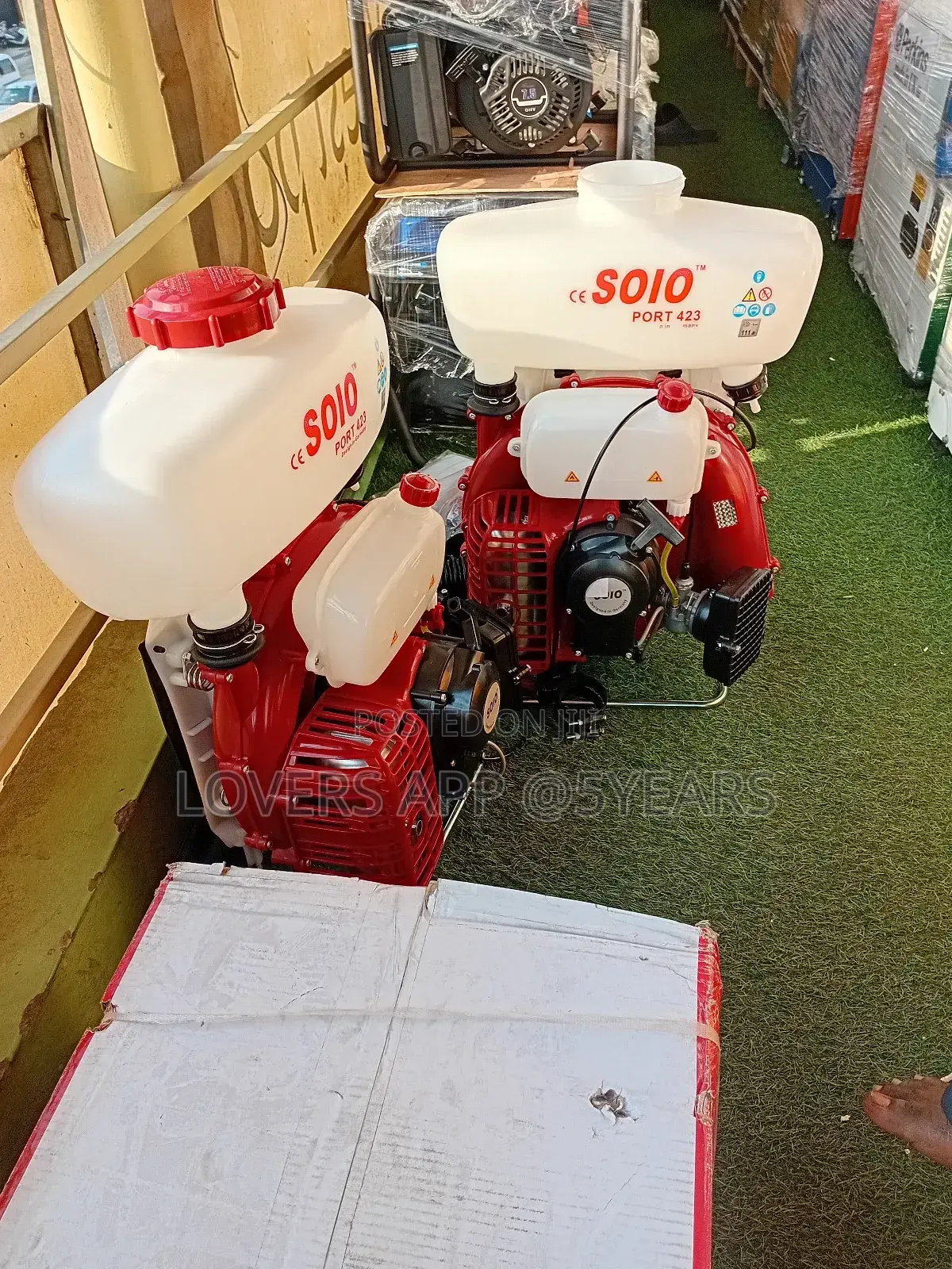 Long-Life Motor Solo Spraying Machine