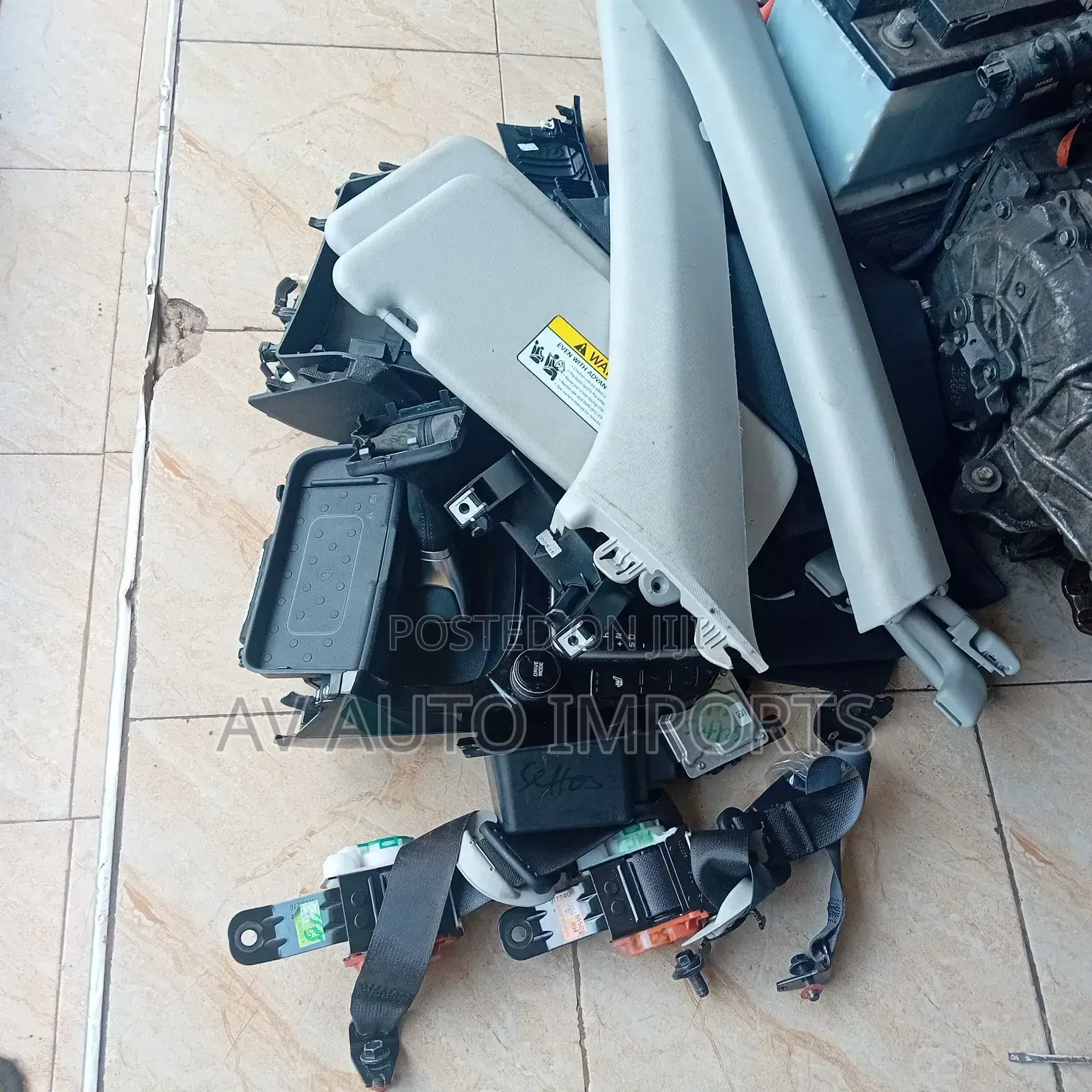 2021-23. Kia Seltos Inside Accessories (Plastics N More)