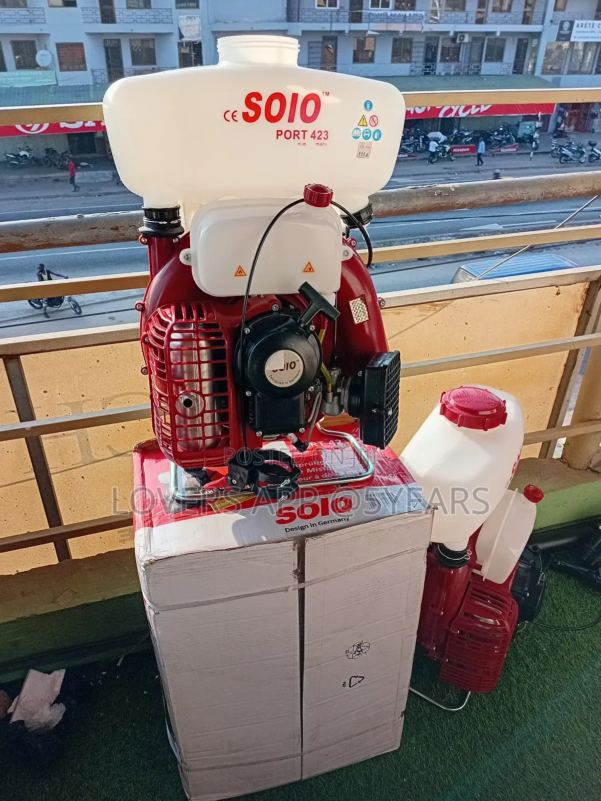 Extra Durable
Solo Spraying Machine