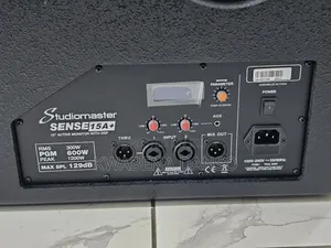 Studiomaster Sense 15a+ 15" Active Monitor