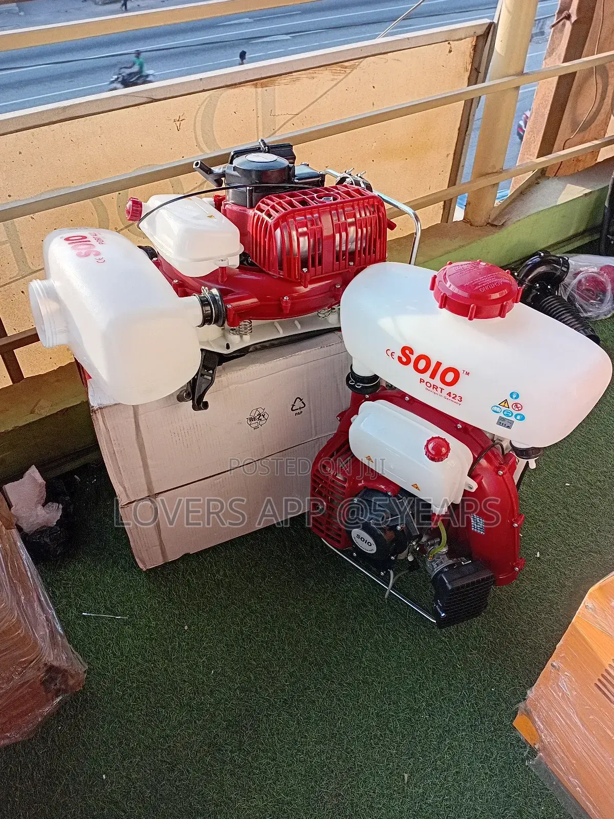 Easy Grip
Solo Spraying Machine