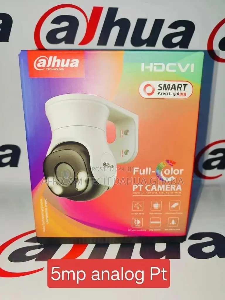 Dahua 5mp Full-color Hdcvi Fixed-focal Pt Camera