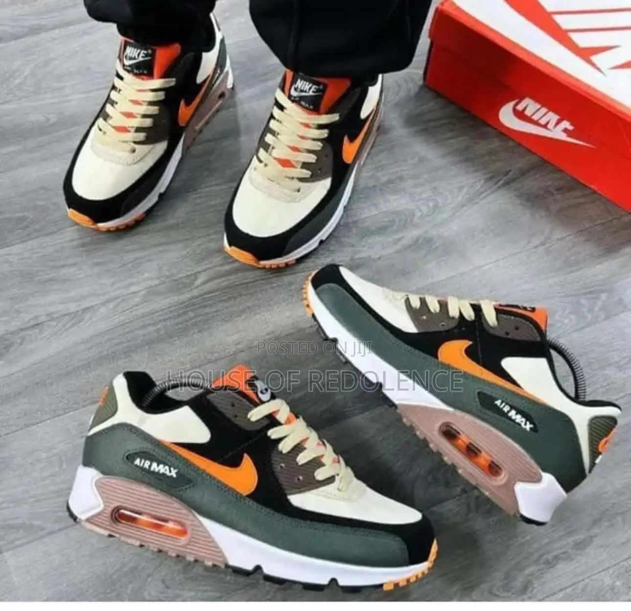 Nike Air Max 90 Tweed Dark Army