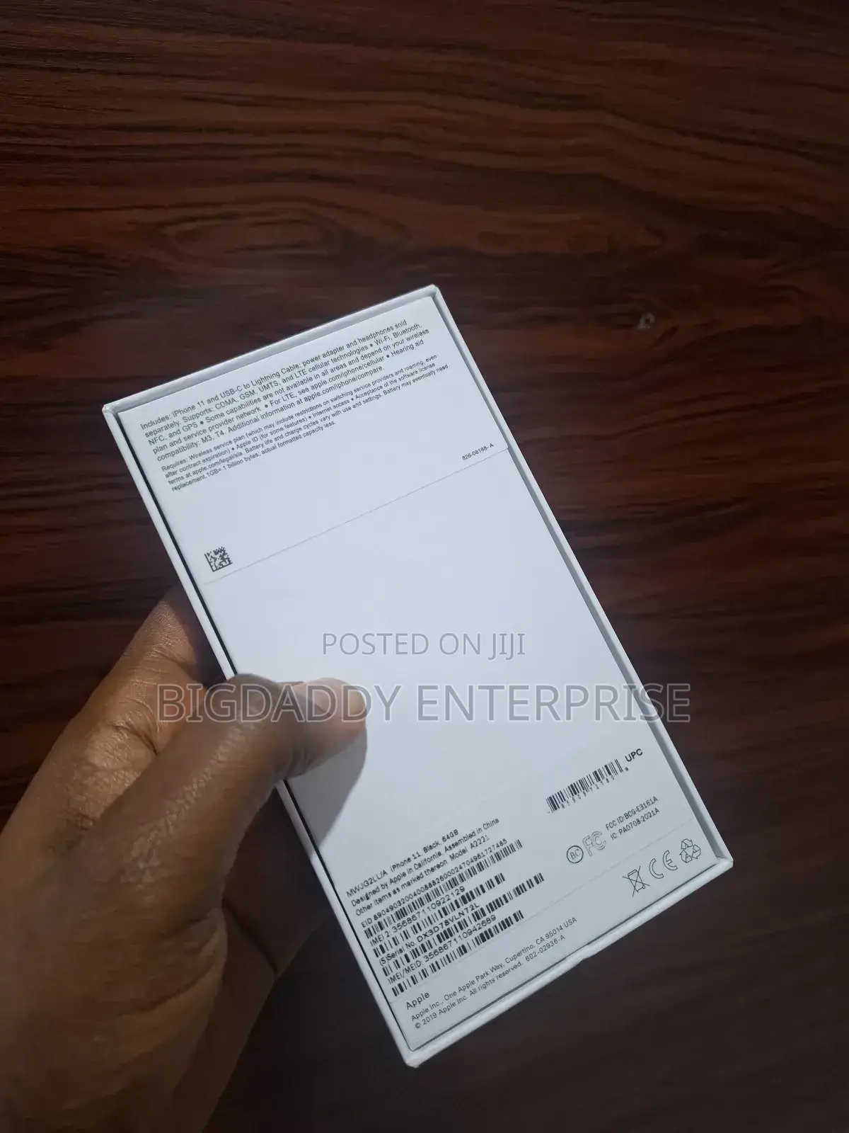 New Apple iPhone 11 128 GB Black