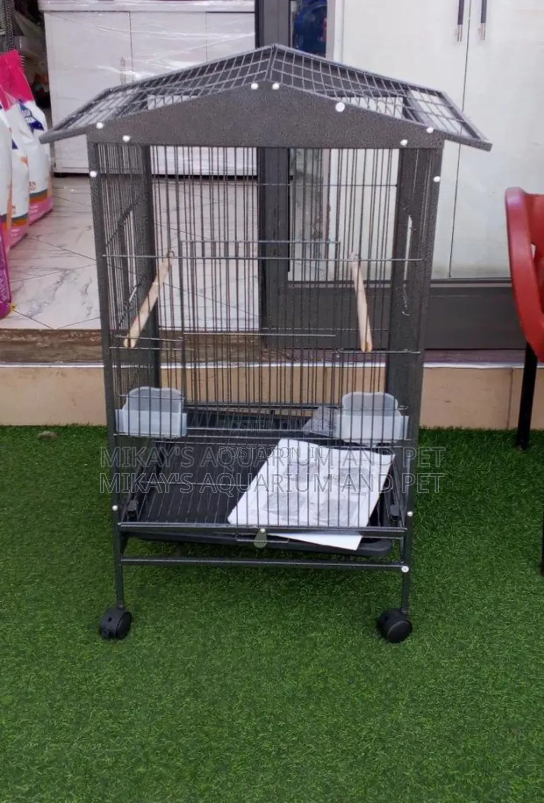 Heavy Metal Cage for Birds