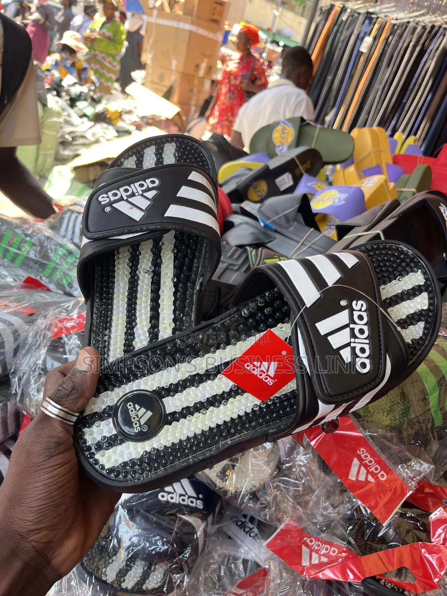 Original Adidas Massaging Slides Available